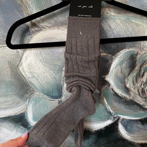 Urban Outfitters Tall Socks - Out From Under - Grey